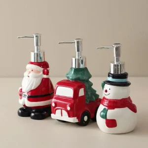 Distributeur de Savon Céramique Noël